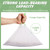 Cat Litter Box Liners For Meowant, 100 Count, 20 x 18 In, White