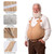 WILLBOND Fake Belly Stuffer, Santa Claus Fat Suit, Halloween Costume Nude