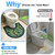 Homeqttomt 4 Pack Washable U-Shaped Toilet Rugs