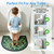 Homeqttomt 4 Pack Washable U-Shaped Toilet Rugs