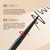 MooGlamor 12 Pack Black Gel Eyeliner Pencil Waterproof Retractable Eyeliner