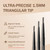 MooGlamor 12 Pack Black Gel Eyeliner Pencil Waterproof Retractable Eyeliner