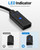 Coolerage USB-C Adapter for PSP, Charger Cable Compatible with PSP 3000/2000/1000, USB-C Female Input – Supports PD & Standard USB-C Chargers