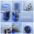 Caster Wheels Heavy Duty 5" Locking Casters with Brakes 4 Pack