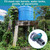 BILAL 2 Set 3/4 Inch Rain Barrel Spigot Kit with Bulkhead Fitting, 2 Set