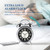 Super Loud Alarm Clock For heavy sleepers,4 inches Twin Bell Alarm Clock with Backlight,Battery Operated,Silent Non Ticking,For Kids,Adults,Bedrooms,Retro decor Desk Analog Clocks.. (Noctilucent)