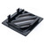 ALLGOOD Dash Air Vent Cover Cap Set, Black