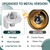 Upgrade Metal 116653 Shower Handle Adapter Kit for Moen Posi-Temp