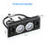Panel Paddle Valve Switch with Two Air Suspension Pressure Gauge, Air Fittings, Contorl Air Bags in Car Suspension System