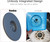 Feedoo Floating Disk Replacement for Dog Water Bowl