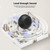 Wireless Doorbell with 3 Receivers 2 Buttons 1000ft Range Door bell Chimes