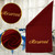 8 Pcs Reserved Signs for Pews Reserved Pew Cloths 22 Inch Burgundy Gold Seating Signs Placeholder for Church Pew Seats Wedding Christmas Seating Decoration Gathering Event