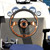 YEHICY 12.5" Wood Grain Boat Steering Wheel with 3/4" Tapered Shaft Adapter