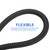 RUMOSE 98 inches Extra Long Shower Hose, Black