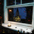 Cholemy 16" Halloween Witch Window Clings Tapping Scary Glass Decor