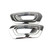 Fewshaw Front Fog Light Lamp Cover Molding Trims Accessories for for 2020-2026 Ford Transit 150 250 350 (Chrome)