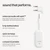 Twelve South AirFly Pro 2 Deluxe, Wireless Bluetooth Adapter, White