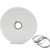Eagles Fireproof Pipe Wrap, 2inch×32Ft, with 2 Clamps Tent Stove Pipe Wrap (White)