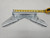 CTW V-Wing Bunk Bolster Brackets for Pontoon Boat Trailer, 8 Pack