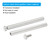 PATIKIL 1/4 x 1.2 Inch Sign Standoff Screws, 20 Pcs Stainless Steel Standoff Mounting Hardware Glass Nail for Acrylic Picture Frame Acrylic Panel, Silver