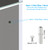 PATIKIL 1/4 x 1.2 Inch Sign Standoff Screws, 20 Pcs Stainless Steel Standoff Mounting Hardware Glass Nail for Acrylic Picture Frame Acrylic Panel, Silver