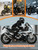 Tokept Full Enclosed Motorcycle Cover, 108" L x 45" W x 59" H, 600D Waterproof Heavy Duty UV Resistant, Fits Harley BMW Kawasaki Yamaha Honda Suzuki, with Reflective Strips Vents, Black&Grey