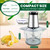 BUMET 800W 2-12cup Food Chopper LED Timer 3-Tier 6 Blades
