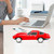 WSTER WS-1969 Classic Sports Coupe Bluetooth Speaker (Red)