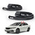ItranMc Roof Drip Molding Kit for 2012-2015 Honda Civic 4-Door Sedan, Black Rubber Weatherstrip Trim for Left & Right Side,Replace#74316TR0A01 74306TR0A01