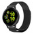 CeiLarv 20mm Watch Band Metal for Garmin Forerunner 170/70/165 (Black)