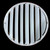 Buokaiw 24in Outdoor AC Deflector Cover,Stainless Steel Wind Baffle,Round