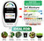 AiGerdinn Soil Test Kit, 2-in-1 Soil Moisture Meter, Soil pH Meter -Dual Dial-Simultaneously-Display Results-Soil pH Tester, Moisture Meter for Garden,Lawn,Farm Indoor&Outdoor Plants-PureWhite