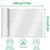 Door Protector from Dog Scratching 118" x 8.2" Cat Scratch Door Frame Single Side Adhesive Protector Anti Dog Scratch Door Guard for Dogs Clear CHUANGSEED