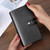 Romozi RFID Credit Card Holder Organizer, Leather Business Card Organizer with 96 Card Slots, Business Card Book to Keep Cards Neatly Organized and Prevent Jumbling, Loss, or Damage (Black)