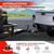 AUTORACCOON Hitch Tightener Anti-Rattle Clamp - Heavy Duty Hitch Stabilizer for 1.25" and 2" Trailer Hitches, Rubber Isolator and Anti-Rust Double Coating Protective