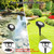 CREPOW Solar Pond Lights, 18 LED Super Bright RGB LED Underwater Spotlights Color Changing Submersible Pond Light IP68 Waterproof Fountain Lights for Fish Aquarium Tank Garden Yard Pool (3-in-1)