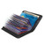 JahyShow Men's Zipper Wallet 36 Slots RFID Blocking Card Holder