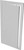 ECOPRO VENT 8" x 16" White ABS Plastic Plumbing Access Panel - Wall Access Panel for Drywall - Wire Cover for Wall Covering Panels - Electricity, Heating Alarm, Bathroom Ceiling Or Wall Hole Cover
