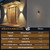 2PACK Solar Sconce Lights Outdoor,3000/4000/6000K 3 Modes Up and Down Solar Wall Lights Dusk to Dawn Lighting IP65 Waterproof Solars Lights Outdoor for Exterior Front Porch Garage Fence Patio Yard