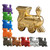 EDUMAETRIX 10 Metal Train Markers Pieces, Accessories for Classic Mexican Domino Game
