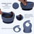 Hepotk 16PCS Silicone Baby Feeding Set, All-in-One for Starting Solids