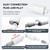 Cpap Muffler for AirMini with Cpap Hose Adapter, Noise-Absorbing Sponge