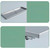 Lumclaw 23.6 * 16in Medium Stainless Steel Folding Wall Shelf | Food Truck | Kitchen, Restaurant, Garage, Laundry, Utility Room Folding Concession Shelf