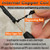 RooFox 16 Inch Antenna for Chrysler Crossfire (2004-2008), Black Vehicle Antenna with Strong Reception and Easy Installation