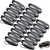Frienda 5 Pcs Car Sun Visor Clip Sunglasses Holder,Gray