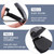 Frienda 5 Pcs Car Sun Visor Clip Sunglasses Holder,Gray