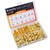 Breezliy Compression Fittings Assortment kit-6 Sizes(1/8"3/16" 1/4" 5/16" 3/8" 1/2") Brass Compression Sleeves Ferrules & Insert,used to connect lines for air,water,fuel,oil and inert gases