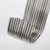 EveStroKA 7 Inch 12 Pack Metal Extra Long Shower Curtain S Hooks