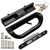 AXGSRV Patio Sliding Door Handle Set with Mortise Lock and Key Cylinder, Sliding Door Latch Lock Replacement for 3-15/16” Screw Hole Spacing, Door Thickness from 1 to 1.75 in