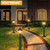 Lamomo Motion Sensor Outdoor Post Lights, Aluminum Lamp Post Light Fixture